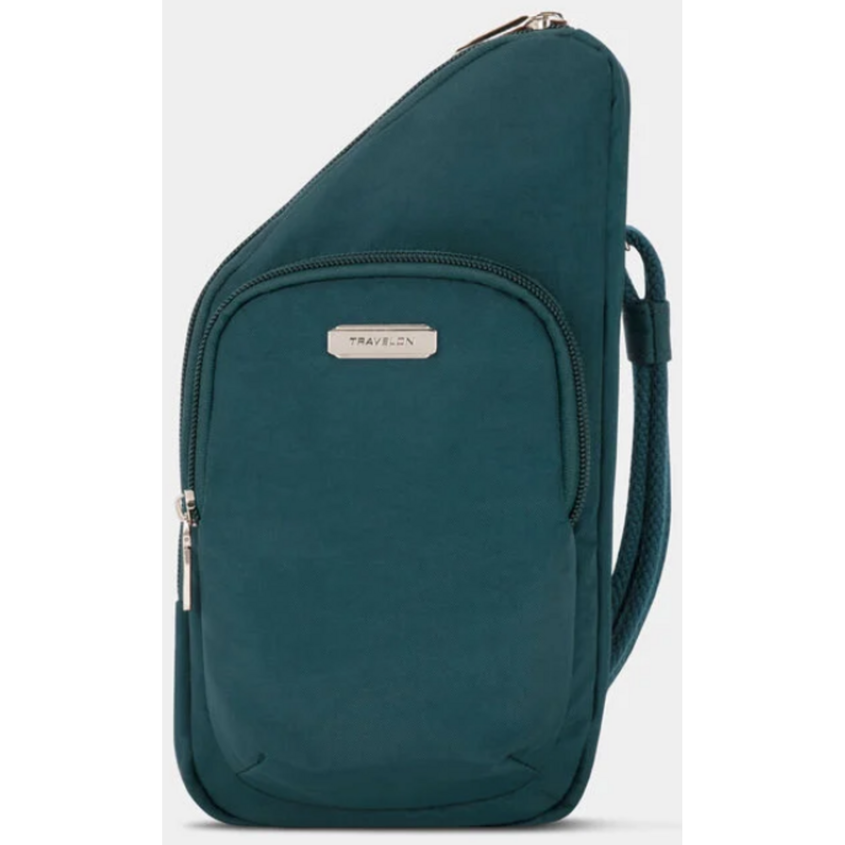 TRAVELON AT ESSENTIALS MINI ASYMMETRIC CROSSBODY