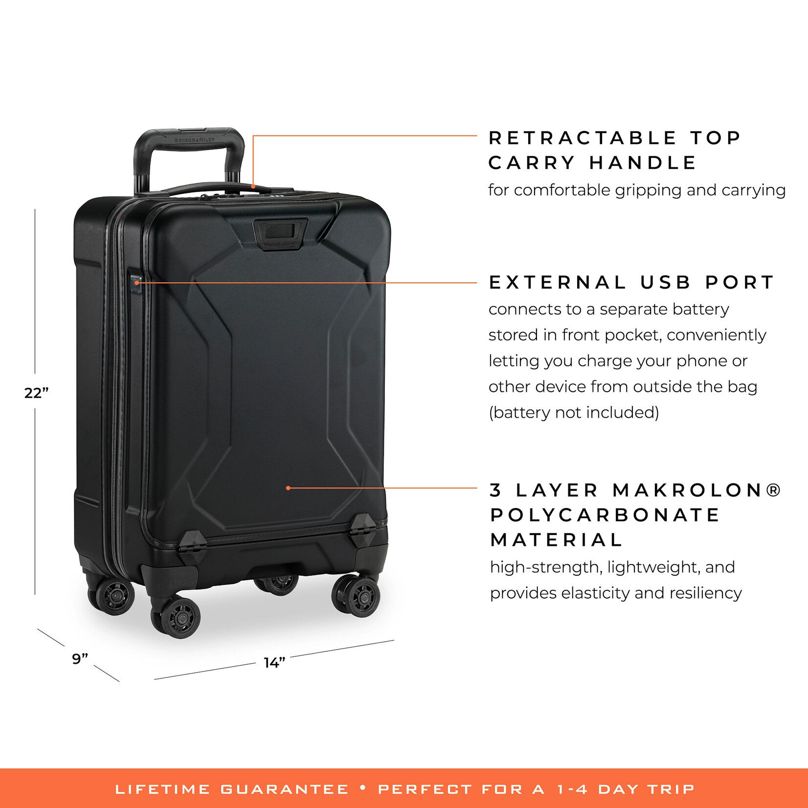 BRIGGS & RILEY TORQ. DOMESTIC CARRY-ON SPINNER