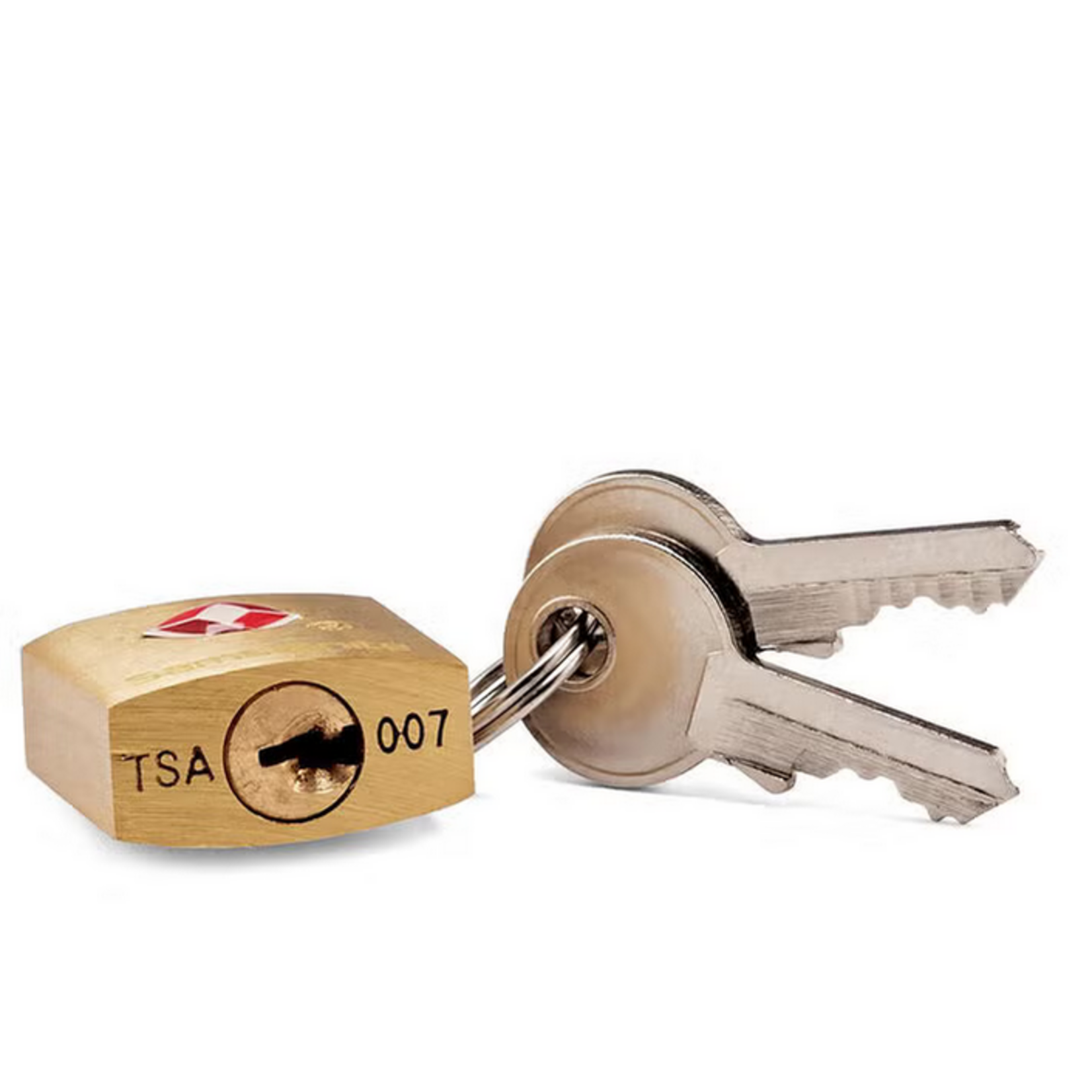 SAMSONITE CANADA TRAVEL SENTRY BRASS KEY LOCK - 2 PACK