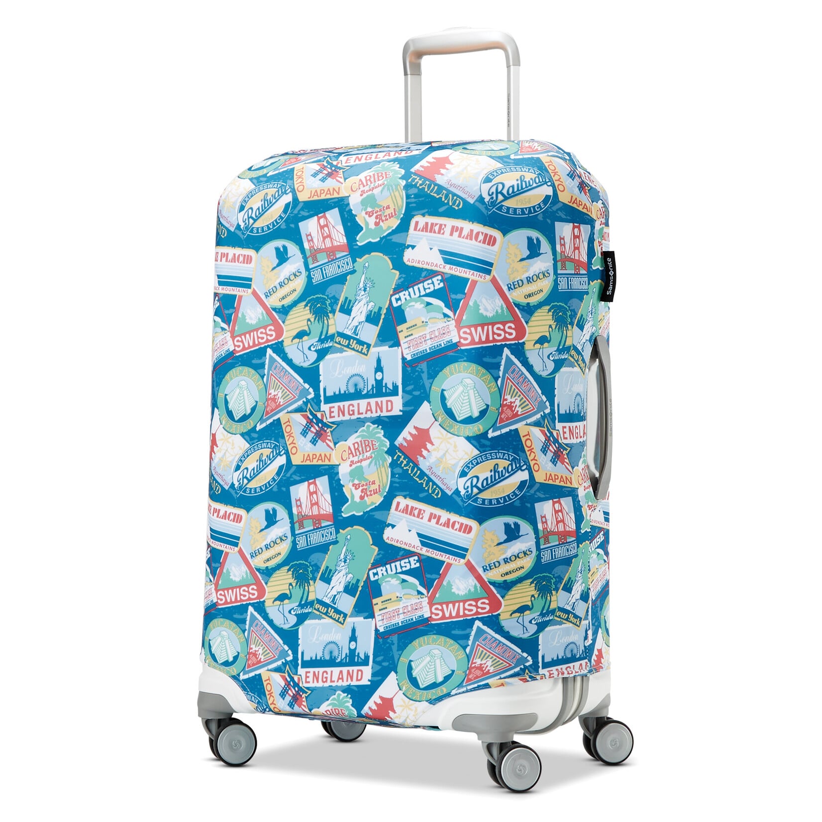 SAMSONITE CANADA PRINTED LUGGAGE COVER CITY PRINT