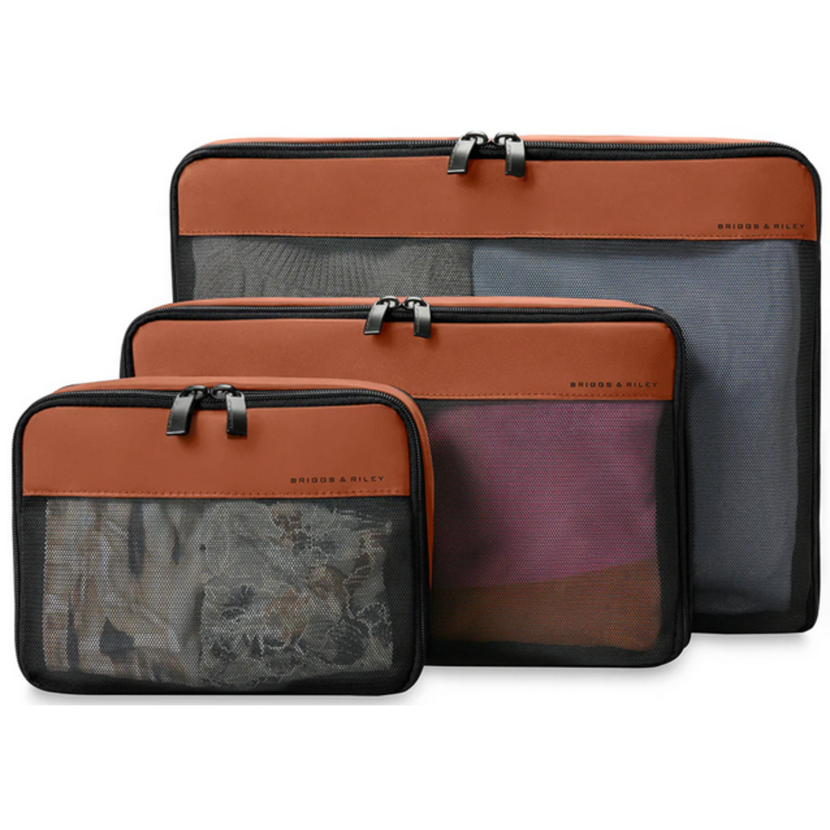 BRIGGS & RILEY CHECKED-IN EXPANDING PACKING CUBES