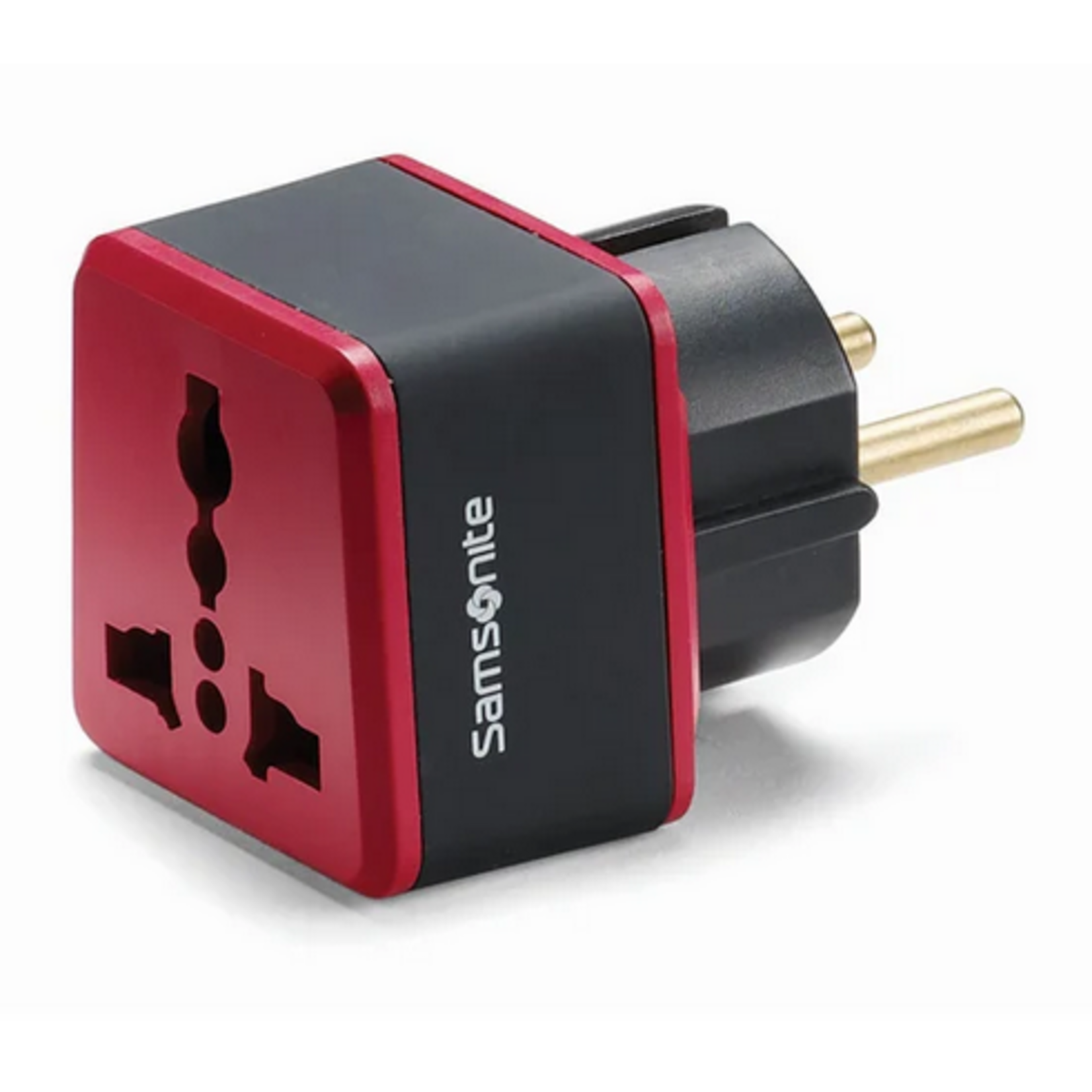 SAMSONITE CANADA GROUNDED ADAPTER PLUG ( EUROPE/MID EAST)