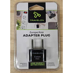 TRAVELON EUROPE/ ASIA PLUG BLACK