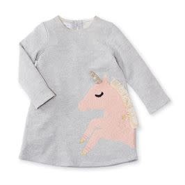 long sleeve unicorn dress
