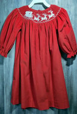 Mom & Me Clothing Smocked Christmas Dresses