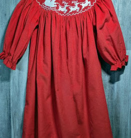 Mom & Me Clothing Smocked Christmas Dresses