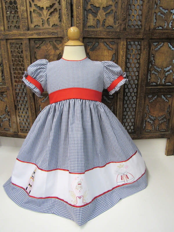Will' Beth Short Sleeve Smocked Chistmas Dress