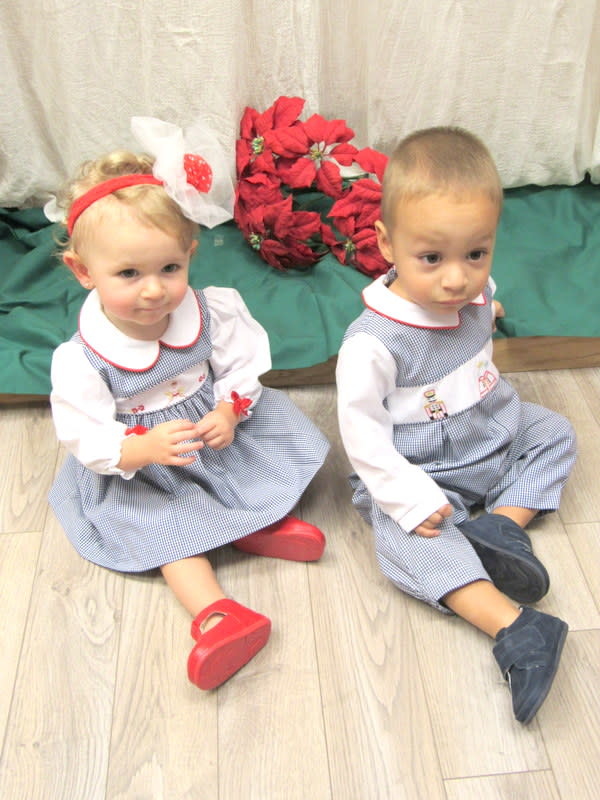 Will' Beth Baby Girl 2 pc Christmas Outfit