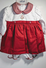Will' Beth Baby Girl 2 pc Christmas Outfit