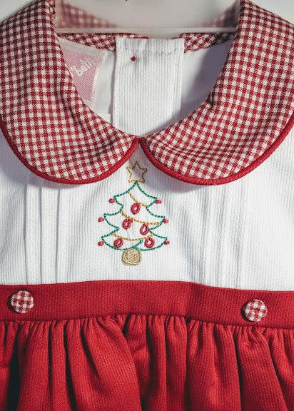 Will' Beth Baby Girl 2 pc Christmas Outfit