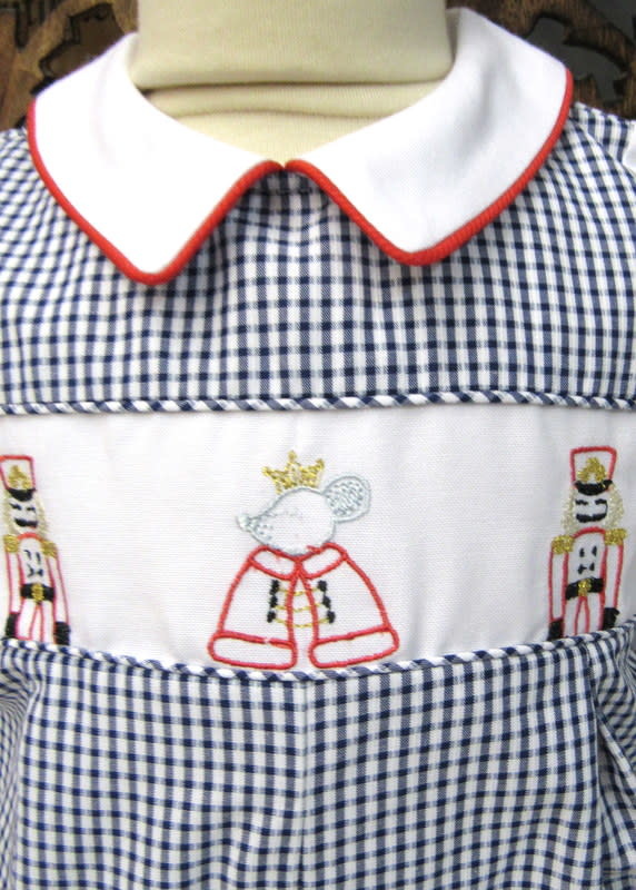 Will' Beth Baby Boy Christmas Romper