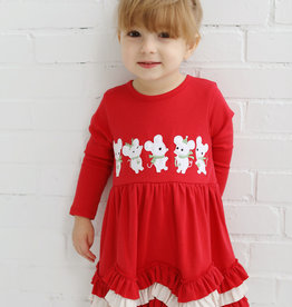 Lemon Loves Lime Christmas Long Sleeve Dress