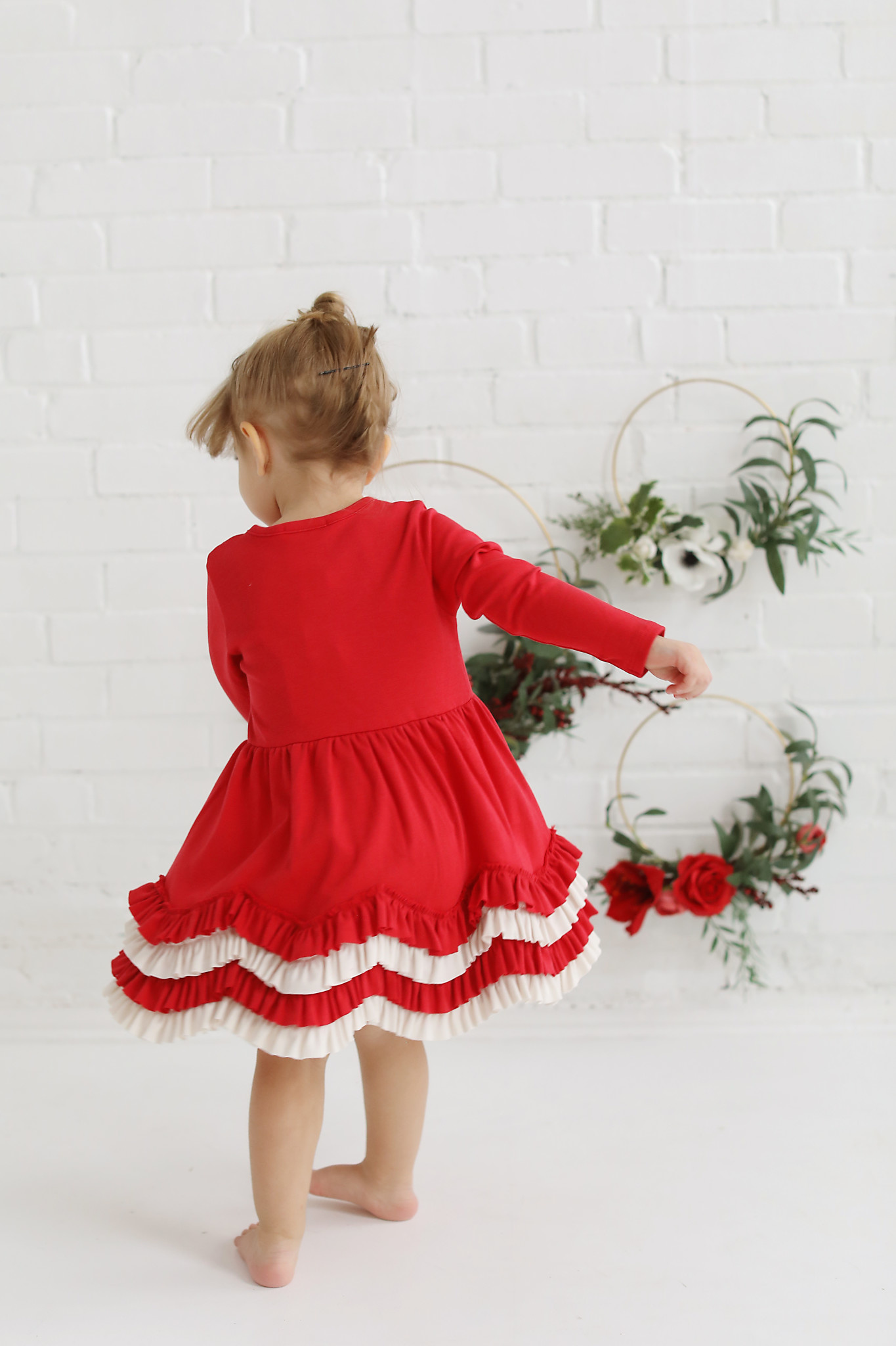 Lemon Loves Lime Christmas Long Sleeve Dress