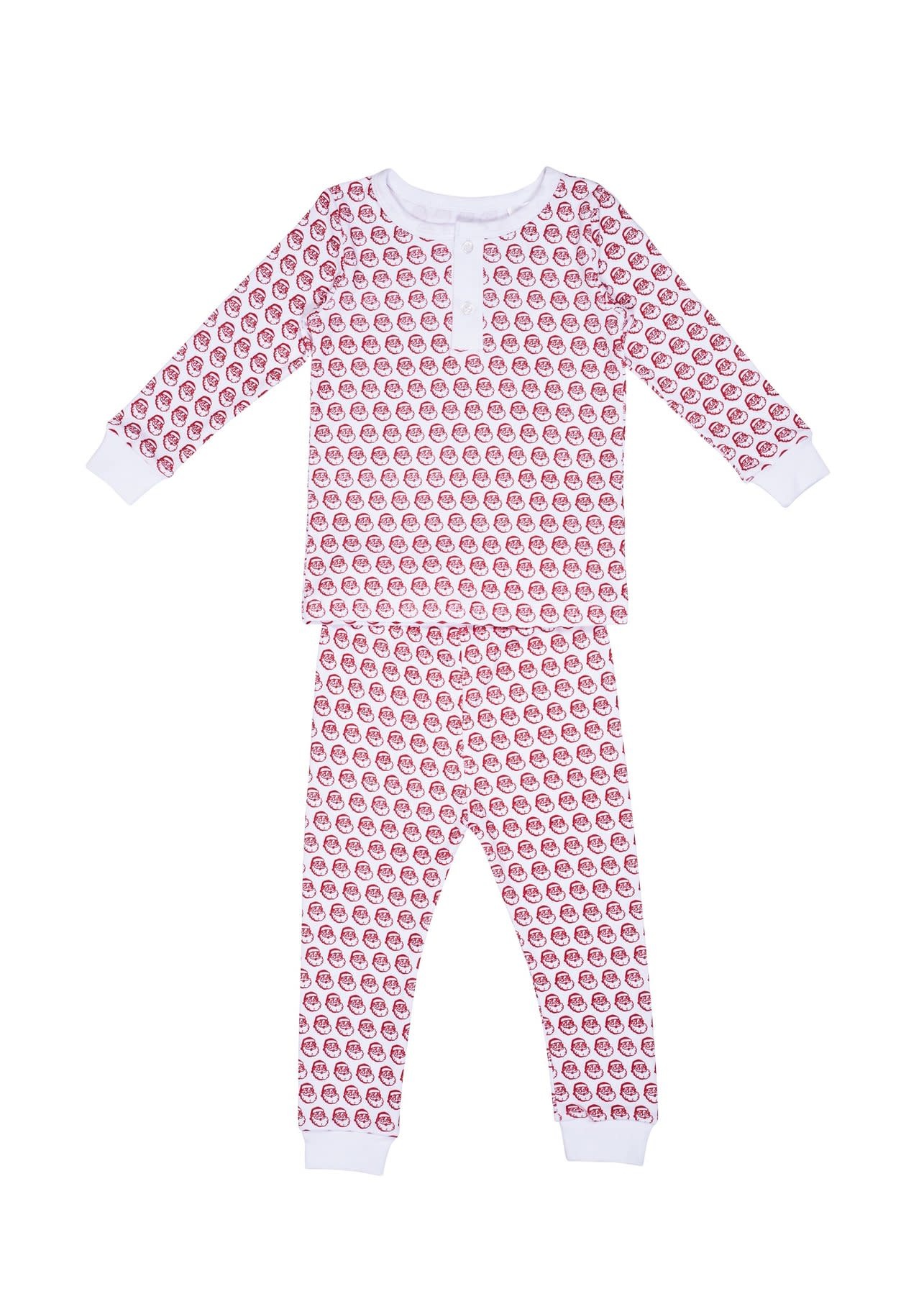 Lila+Hayes Boy's Pima Cotton Christmas 2 pc Pj's