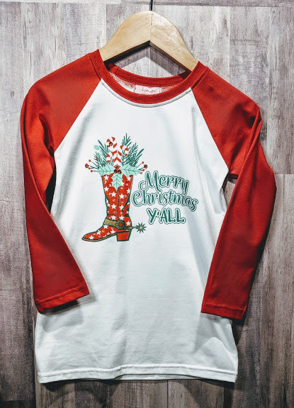 Haven Children Girl's Graphic Christmas Tee's