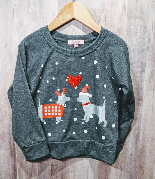 Haven Children Girl's Graphic Christmas Tee's
