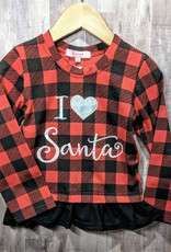 Haven Children Girl's Graphic Christmas Tee's