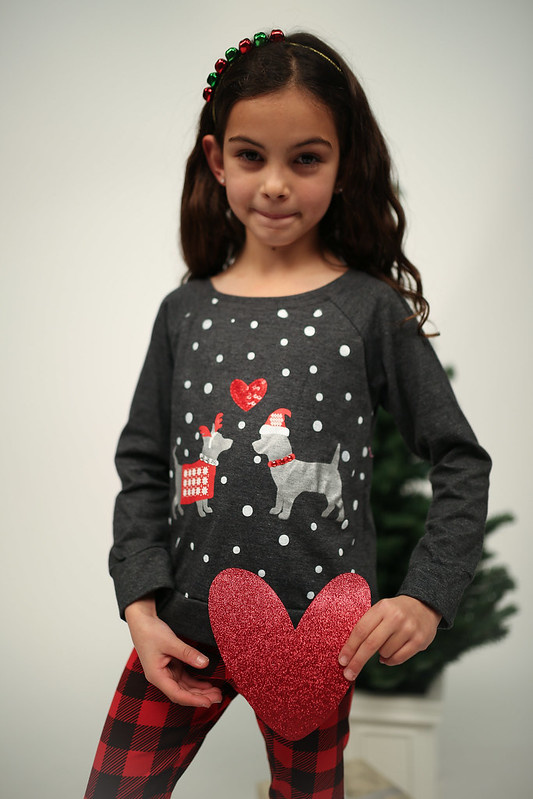 Haven Children Girl's Graphic Christmas Tee's