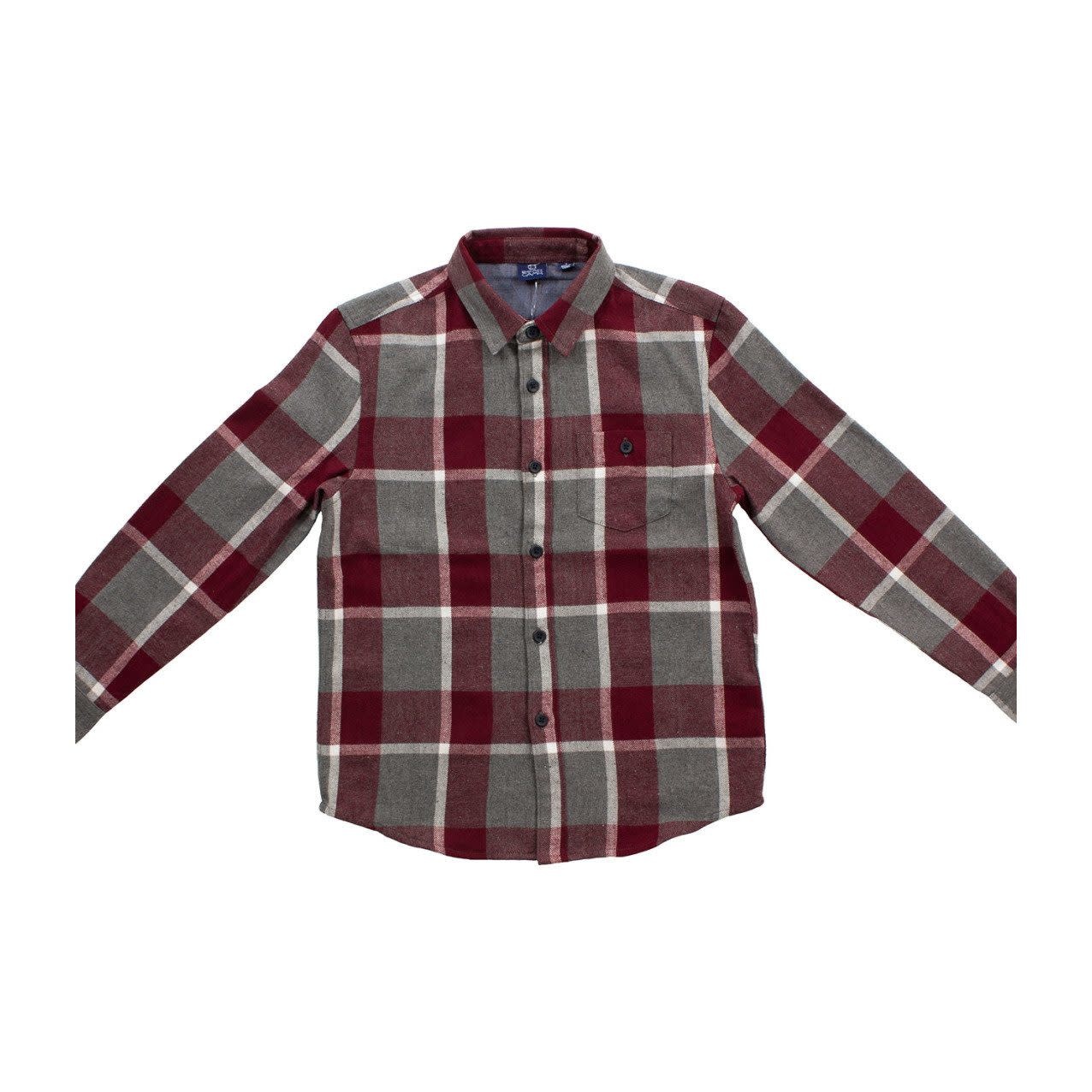 Bear Camp Boy's L/S Flannel Shirt