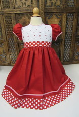 Will' Beth Short Sleeve Smocked Chistmas Dress