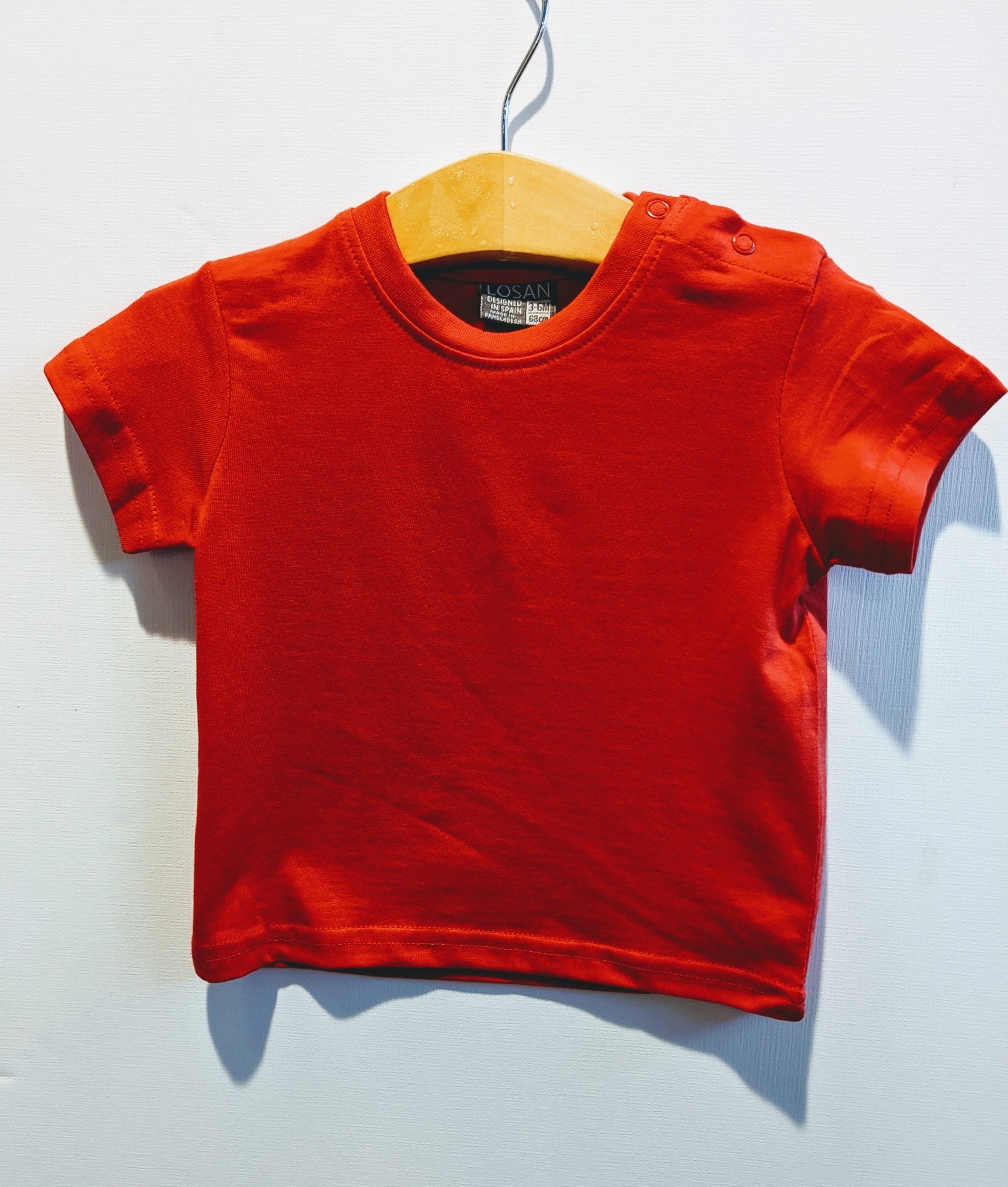 Losan Solid Baby/Toddler SS Tops