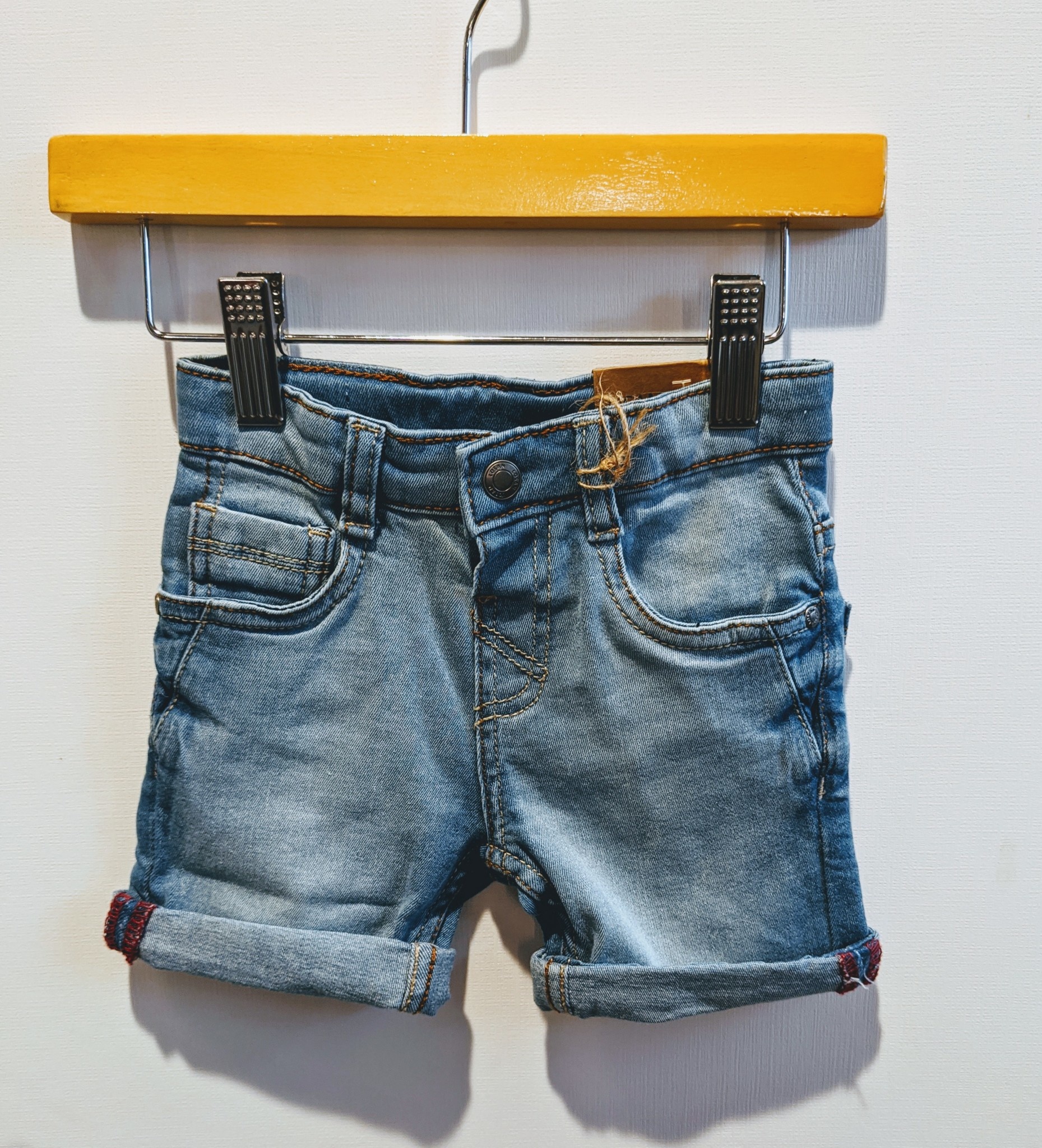 baby blue jean shorts