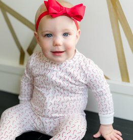 Lila+Hayes Baby / Toddler Zipper Christmas Pj's