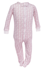 Lila+Hayes Baby / Toddler Zipper Christmas Pj's