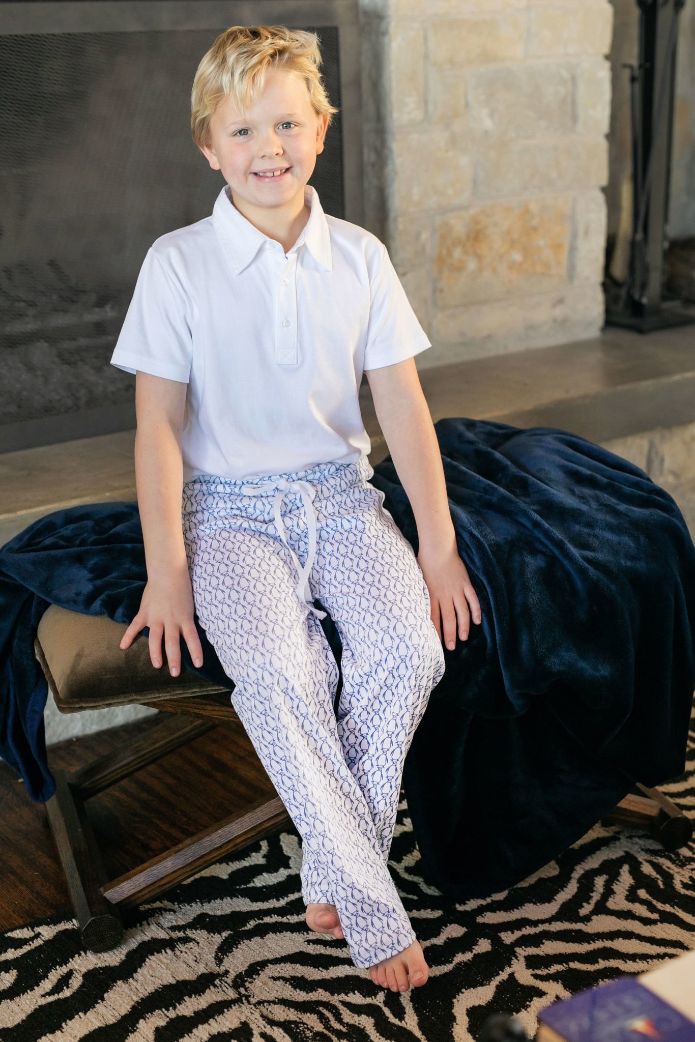 Lila+Hayes Boys & Mens Christmas Hangout Drawstring Pant