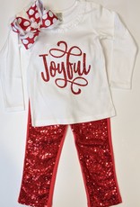 Girls Sequined Leggings