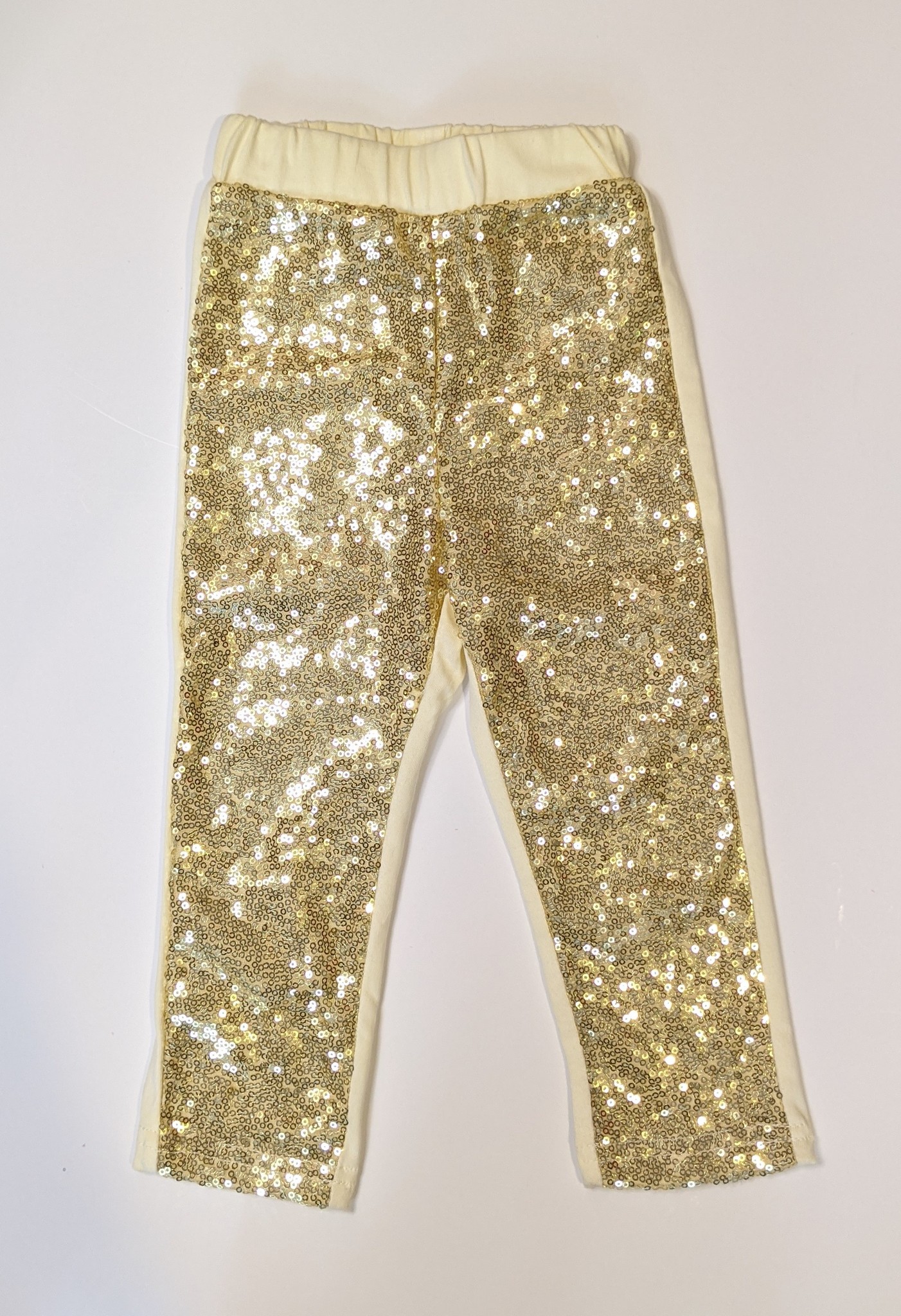 Girls Sequined Leggings