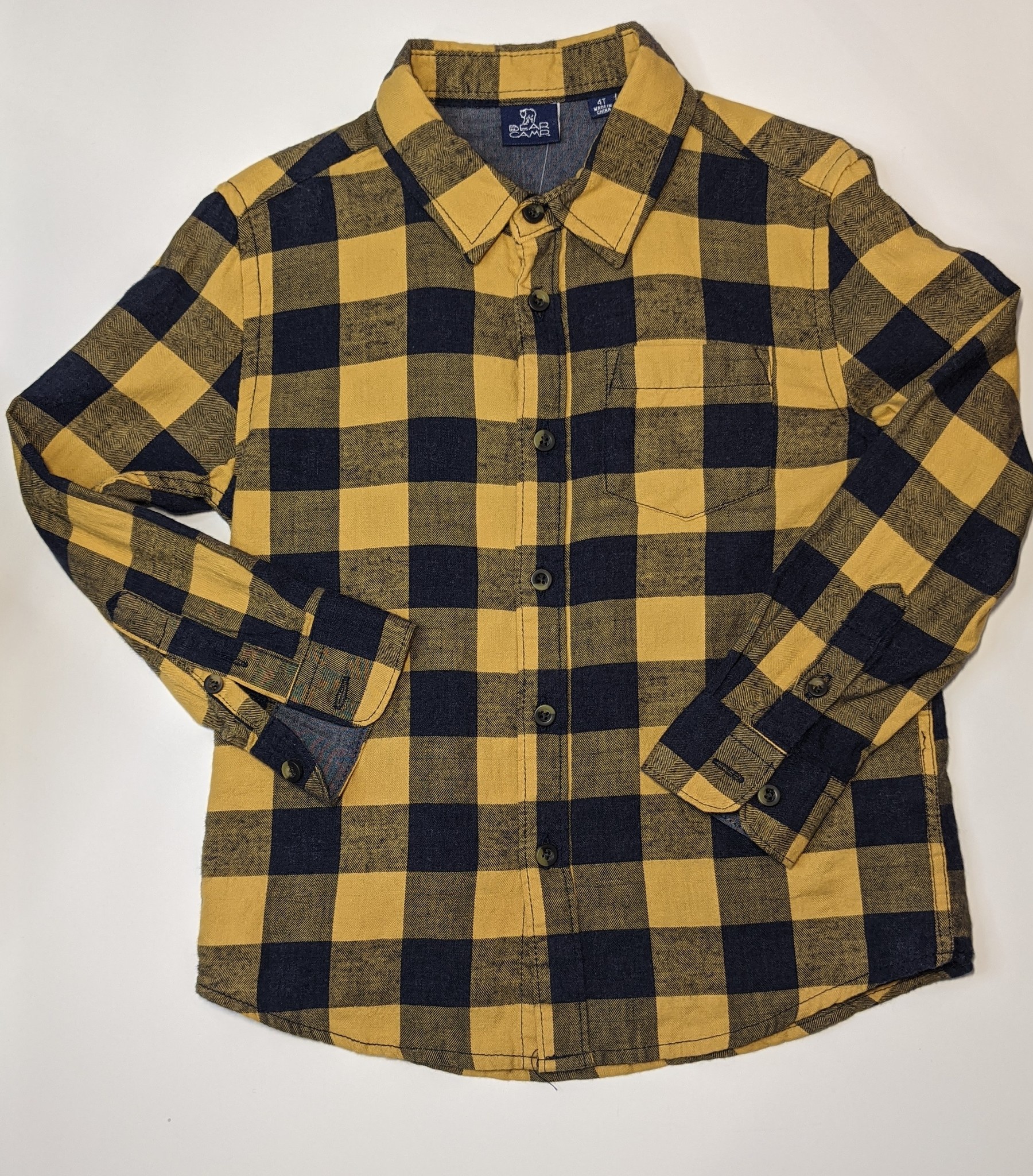 Bear Camp Boy's L/S Flannel Shirt