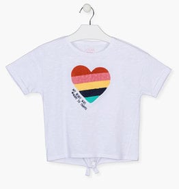 Losan Terrycloth Heart T-Shirt