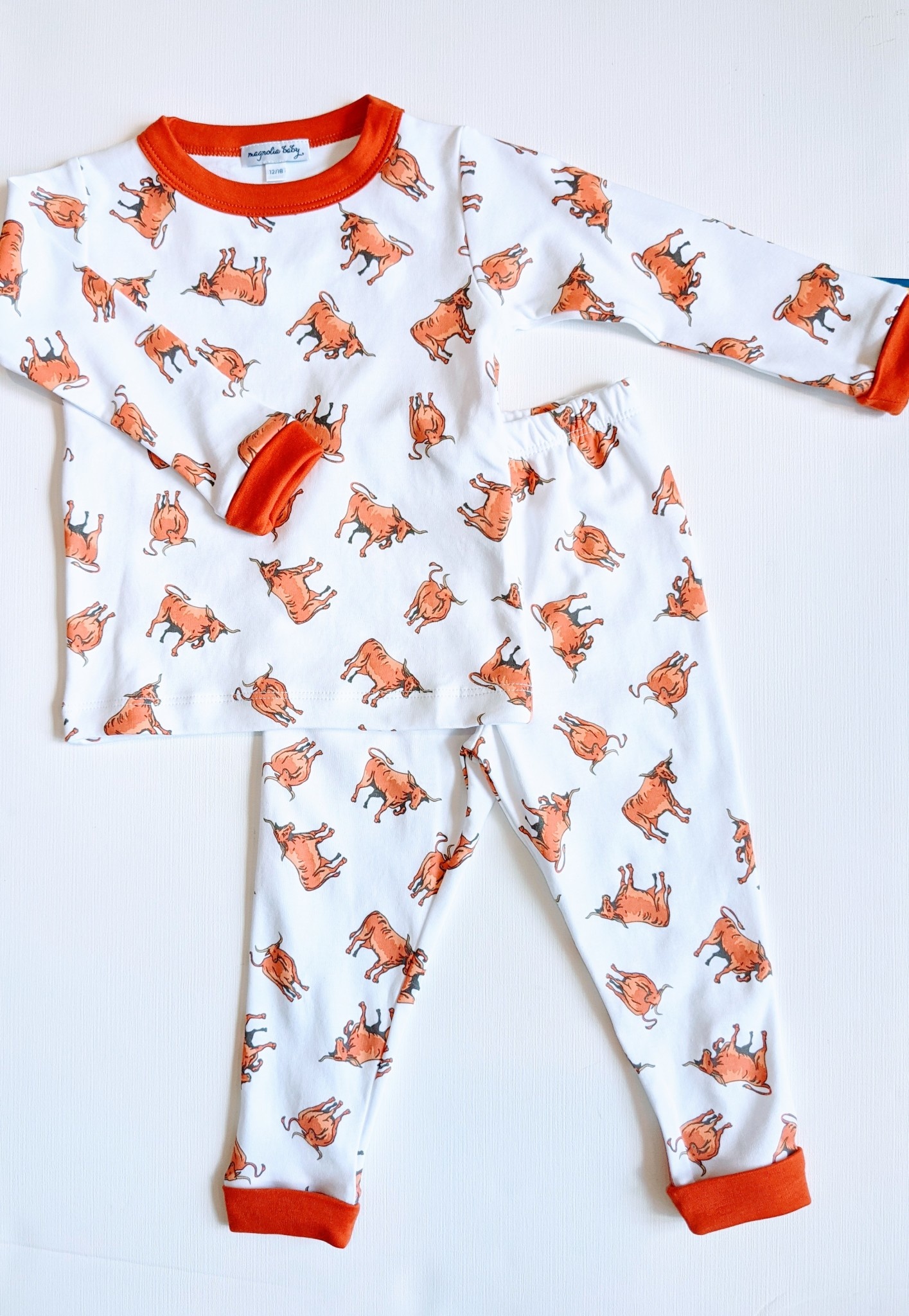 Magnolia Baby Boy Pima Cotton 2 pc Pj's