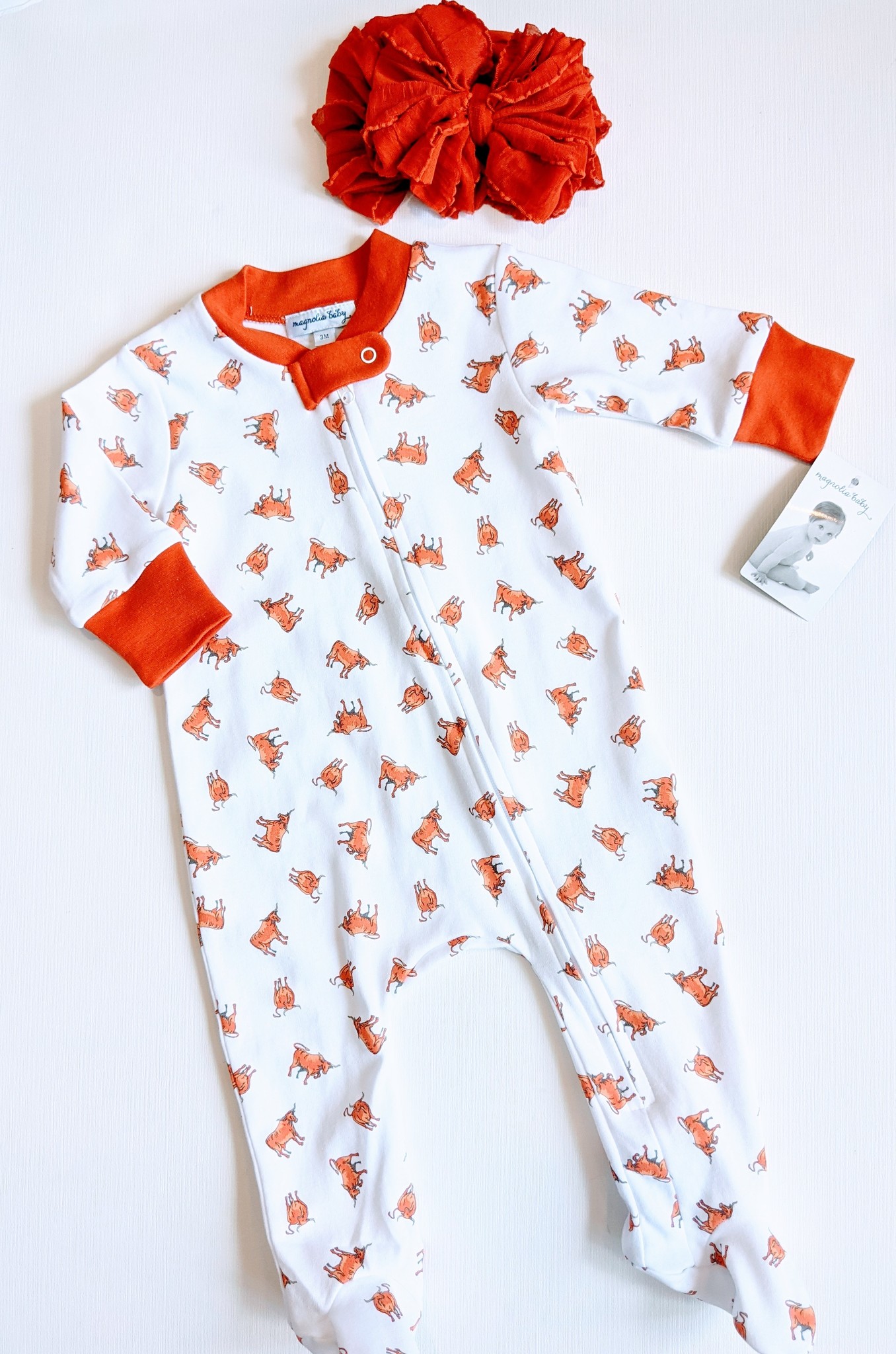 Magnolia Baby Baby Unisex Footed  Pj's