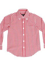 Pedal Boys Button Down   L/S Checked Shirt