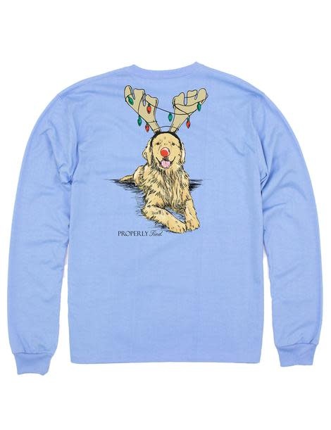 Properly Tied Toddler Holiday L/S Graphic T-shirt