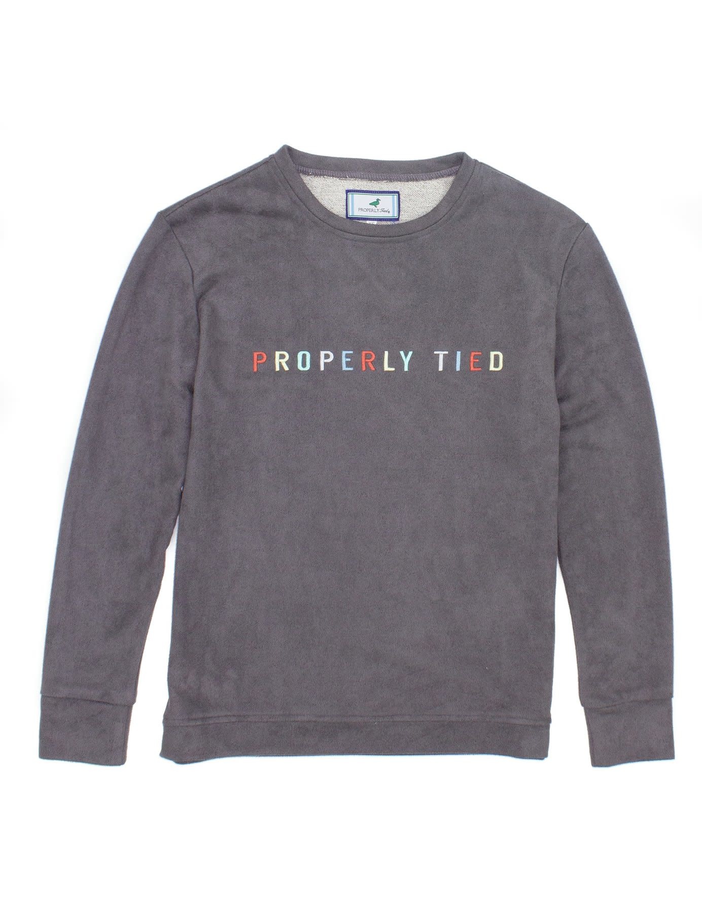 Properly Tied Crew Neck L/S Top