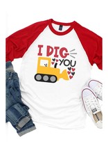 Kids by Kissed Apparel Big Boy Valentine T-shirt