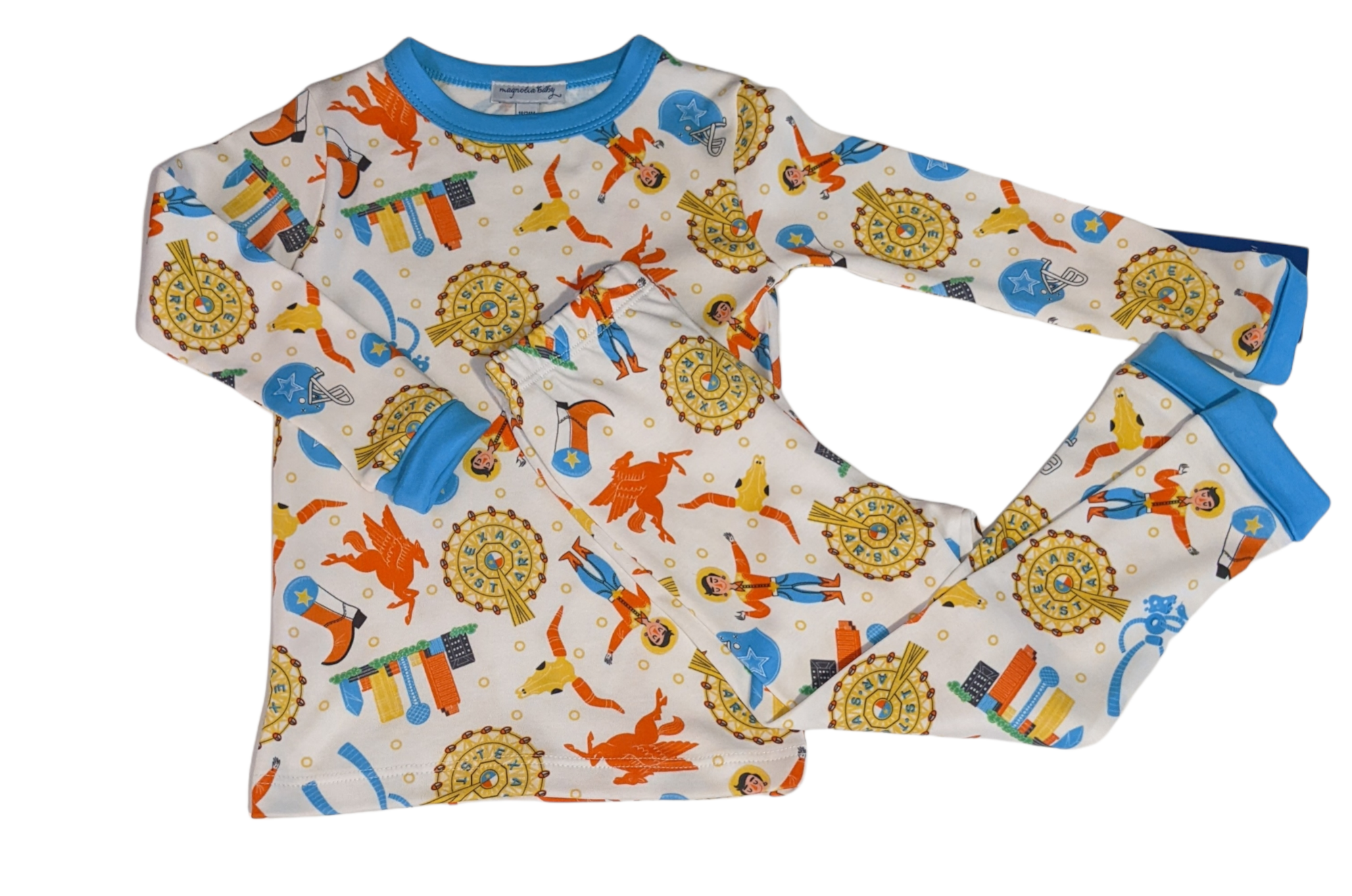 Magnolia Baby Boy Pima Cotton 2 pc Pj's