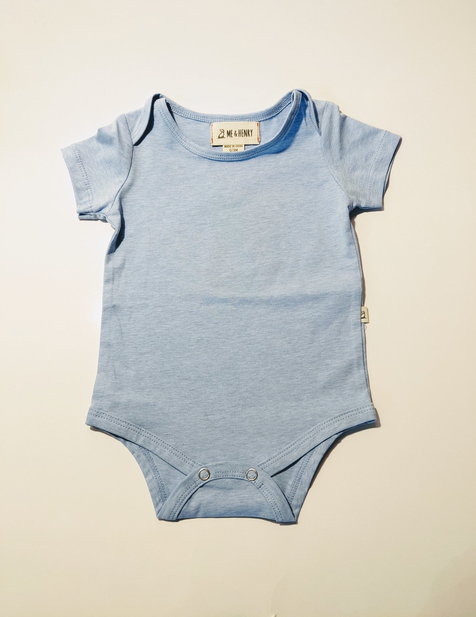 Me & Henry Baby/Toddler Solid Onesie/T-Shirt