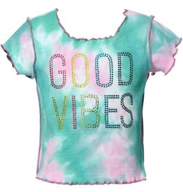 Baby Sara Good Vibes S/S Ribbed T-shirt