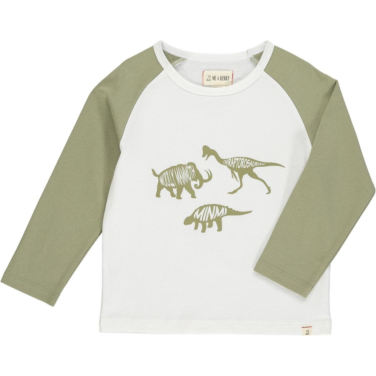 Me & Henry Ragland Printed Dinosaur T-Shirt