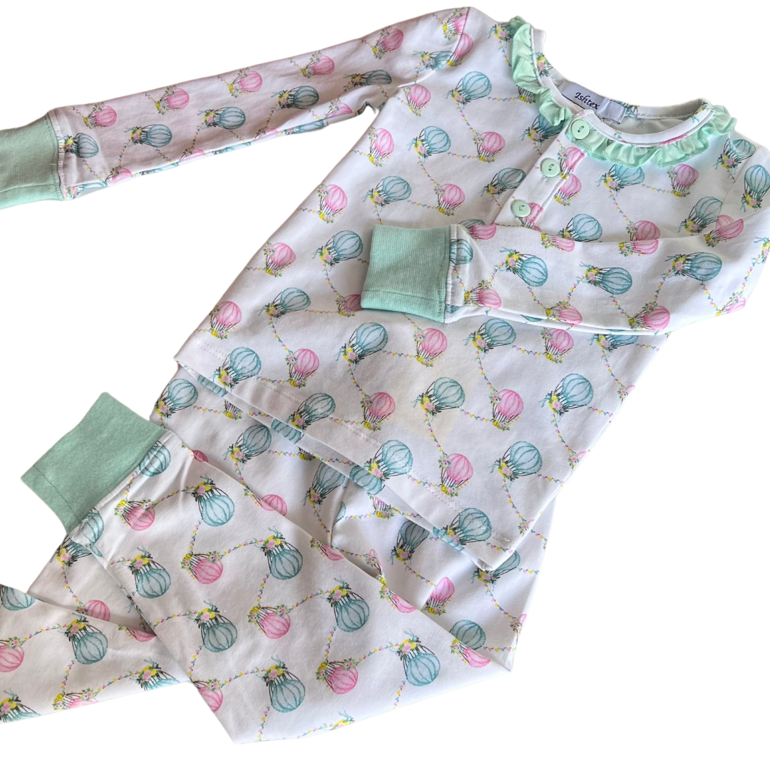 Ishtex Girl L/S 2 pc Pj's