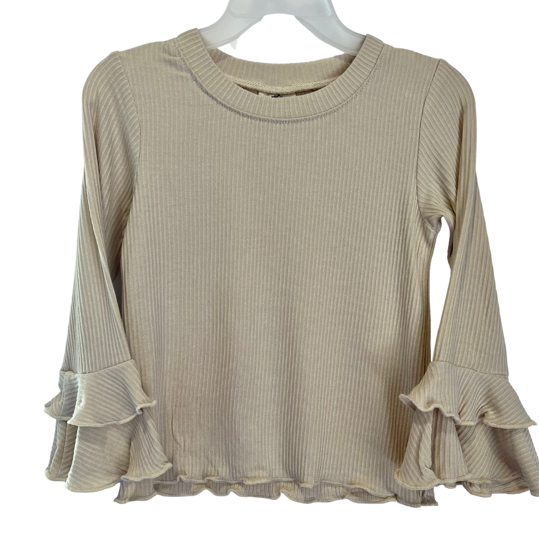 ML Fashions Junior Long Sleeve Bell Knit Top