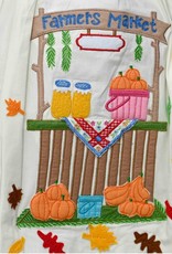 Cotton Kids Fall Harvest Embroidered Dress