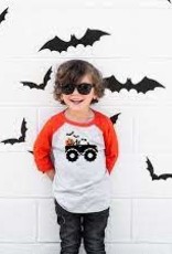 Sweet Wink Boy Halloween Baseball Sleeve T-Shirt