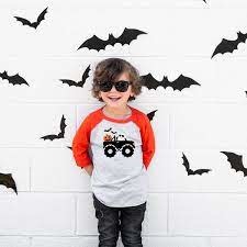 Sweet Wink Boy Halloween Baseball Sleeve T-Shirt