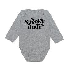 Sweet Wink Spooky Dude L/S Onesie