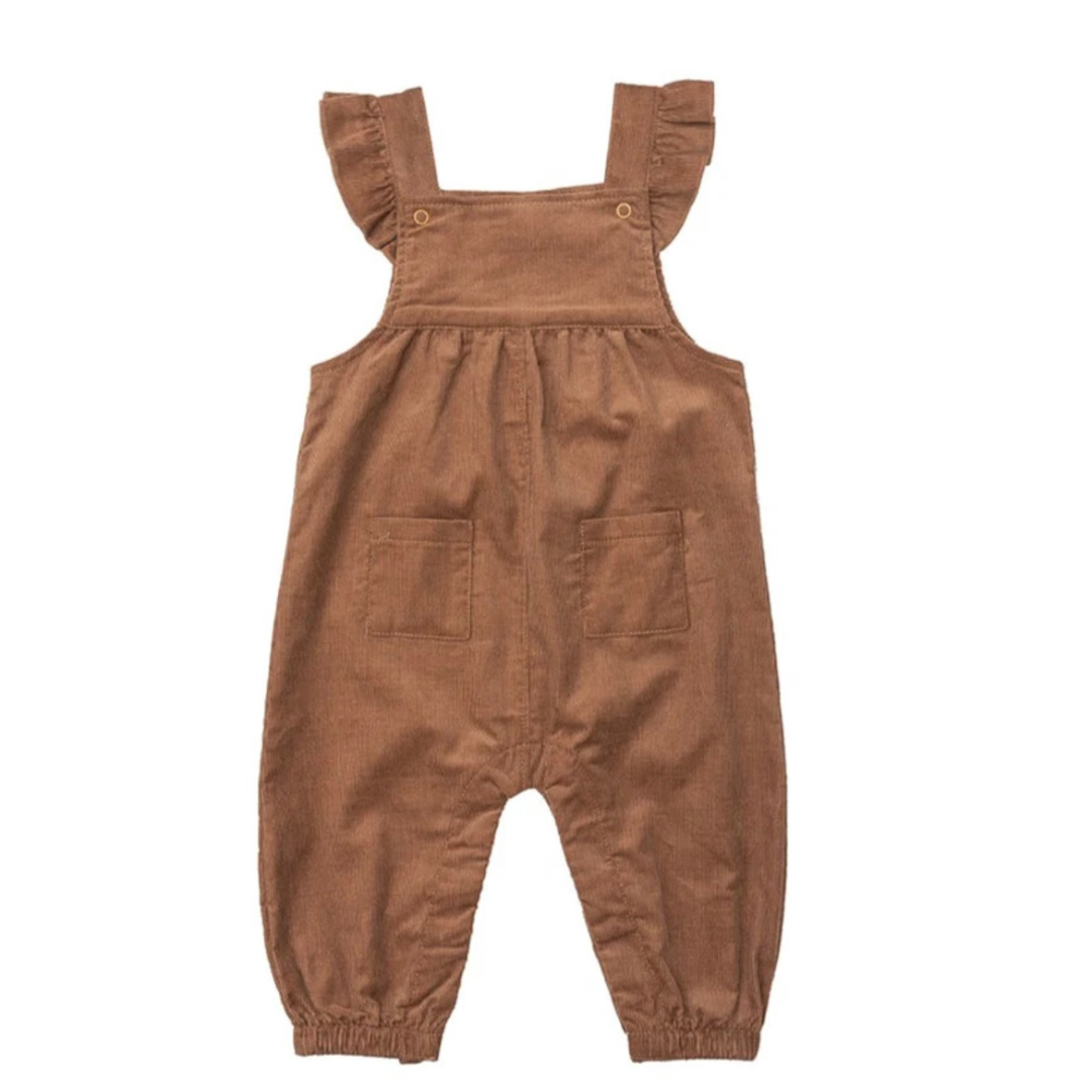 Angel Dear Baby & Toddler Ruffled Overalls